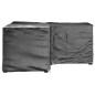 vidaXL Copertura Mobili da Giardino a L 12 Occhielli 185x185x90 cm