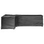 vidaXL Copertura Mobili da Giardino a L 16 Occhielli 210x260x80 cm vidaXL Copertura Mobili da Giardino a L 16 Occhielli 210x260x80 cm