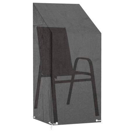 vidaXL Copri Sedia da Giardino 8 Occhielli 65x65x110/150cm Polietilene