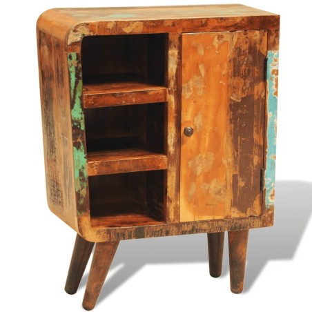 vidaXL Armadietto in Legno Anticato con 1 Sportello Stile Vintage 
