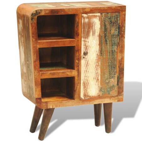 vidaXL Armadietto in Legno Anticato con 1 Sportello Stile Vintage 
