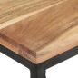 vidaXL Tavolino da Caffè 110x60x35 cm in Legno Massello di Acacia