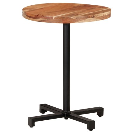 vidaXL Tavolino da Bistrot Rotondo Ø60x75 cm in Legno di Acacia