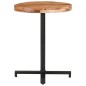 vidaXL Tavolino da Bistrot Rotondo Ø60x75 cm in Legno di Acacia vidaXL Tavolino da Bistrot Rotondo Ø60x75 cm in Legno di Acacia
