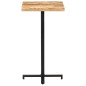 vidaXL Tavolino da Bar Quadrato 60x60x110 cm Legno di Mango Grezzo vidaXL Tavolino da Bar Quadrato 60x60x110 cm Legno di Mango Grezzo