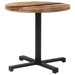 vidaXL Tavolo da Bistrot Rotondo Ø80x75 cm in Massello di Recupero