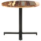 vidaXL Tavolo da Bistrot Rotondo Ø80x75 cm in Massello di Recupero vidaXL Tavolo da Bistrot Rotondo Ø80x75 cm in Massello di Recupero