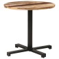 vidaXL Tavolo da Bistrot Rotondo Ø80x75 cm in Massello di Recupero vidaXL Tavolo da Bistrot Rotondo Ø80x75 cm in Massello di Recupero