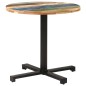 vidaXL Tavolo da Bistrot Rotondo Ø80x75 cm in Massello di Recupero vidaXL Tavolo da Bistrot Rotondo Ø80x75 cm in Massello di Recupero