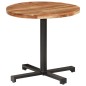 vidaXL Tavolino da Bistrot Rotondo Ø80x75 cm in Legno di Acacia vidaXL Tavolino da Bistrot Rotondo Ø80x75 cm in Legno di Acacia