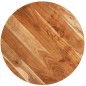 vidaXL Tavolino da Bistrot Rotondo Ø80x75 cm in Legno di Acacia vidaXL Tavolino da Bistrot Rotondo Ø80x75 cm in Legno di Acacia