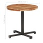 vidaXL Tavolino da Bistrot Rotondo Ø80x75 cm in Legno di Acacia vidaXL Tavolino da Bistrot Rotondo Ø80x75 cm in Legno di Acacia