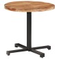 vidaXL Tavolino da Bistrot Rotondo Ø80x75 cm in Legno di Acacia vidaXL Tavolino da Bistrot Rotondo Ø80x75 cm in Legno di Acacia