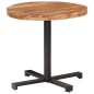 vidaXL Tavolino da Bistrot Rotondo Ø80x75 cm in Legno di Acacia vidaXL Tavolino da Bistrot Rotondo Ø80x75 cm in Legno di Acacia