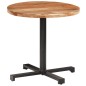 vidaXL Tavolino da Bistrot Rotondo Ø80x75 cm in Legno di Acacia vidaXL Tavolino da Bistrot Rotondo Ø80x75 cm in Legno di Acacia