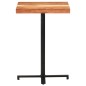 vidaXL Tavolo da Bar Quadrato 60x60x110 cm Legno Massello di Acacia vidaXL Tavolo da Bar Quadrato 60x60x110 cm Legno Massello di Acacia