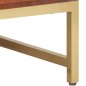 vidaXL Tavolino da Caffè Marrone Miele 67x67x45 cm in Massello Acacia
