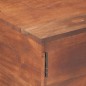 vidaXL Tavolino da Caffè Marrone Miele 67x67x45 cm in Massello Acacia