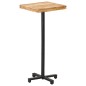 vidaXL Tavolino da Bar Quadrato 50x50x110 cm Legno di Mango Grezzo vidaXL Tavolino da Bar Quadrato 50x50x110 cm Legno di Mango Grezzo