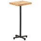 vidaXL Tavolino da Bar Quadrato 50x50x110 cm Legno di Mango Grezzo vidaXL Tavolino da Bar Quadrato 50x50x110 cm Legno di Mango Grezzo