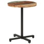 vidaXL Tavolo da Bistrot Rotondo Ø60x75 cm Legno Massello di Recupero vidaXL Tavolo da Bistrot Rotondo Ø60x75 cm Legno Massello di Recupero