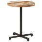 vidaXL Tavolo da Bistrot Rotondo Ø60x75 cm Legno Massello di Recupero vidaXL Tavolo da Bistrot Rotondo Ø60x75 cm Legno Massello di Recupero