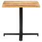 vidaXL Tavolino da Bistrot Quadrato 80x80x75 cm Legno di Mango Grezzo vidaXL Tavolino da Bistrot Quadrato 80x80x75 cm Legno di Mango Grezzo