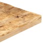 vidaXL Tavolino da Bistrot Quadrato 80x80x75 cm Legno di Mango Grezzo vidaXL Tavolino da Bistrot Quadrato 80x80x75 cm Legno di Mango Grezzo