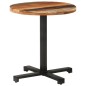 vidaXL Tavolo da Bistrot Rotondo Ø70x75 cm Legno Massello di Recupero vidaXL Tavolo da Bistrot Rotondo Ø70x75 cm Legno Massello di Recupero