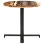 vidaXL Tavolo da Bistrot Rotondo Ø70x75 cm Legno Massello di Recupero vidaXL Tavolo da Bistrot Rotondo Ø70x75 cm Legno Massello di Recupero