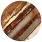 vidaXL Tavolo da Bistrot Rotondo Ø70x75 cm Legno Massello di Recupero vidaXL Tavolo da Bistrot Rotondo Ø70x75 cm Legno Massello di Recupero