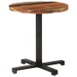 vidaXL Tavolo da Bistrot Rotondo Ø70x75 cm Legno Massello di Recupero vidaXL Tavolo da Bistrot Rotondo Ø70x75 cm Legno Massello di Recupero