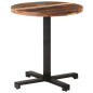 vidaXL Tavolo da Bistrot Rotondo Ø70x75 cm Legno Massello di Recupero vidaXL Tavolo da Bistrot Rotondo Ø70x75 cm Legno Massello di Recupero