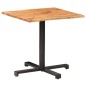 vidaXL Tavolino da Bistrot Bordi Spigoli Vivi 80x80x75 cm Legno Acacia vidaXL Tavolino da Bistrot Bordi Spigoli Vivi 80x80x75 cm Legno Acacia