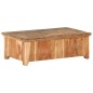 vidaXL Tavolino da Caffè 90x50x35 cm in Legno Massello di Recupero vidaXL Tavolino da Caffè 90x50x35 cm in Legno Massello di Recupero