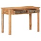 vidaXL Scrivania 110x50x75 cm in Legno Massello di Recupero