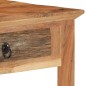 vidaXL Scrivania 110x50x75 cm in Legno Massello di Recupero