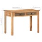 vidaXL Scrivania 110x50x75 cm in Legno Massello di Recupero