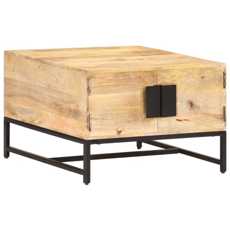 vidaXL Tavolino da Salotto 67x67x45 cm in Legno Massello di Mango vidaXL Tavolino da Salotto 67x67x45 cm in Legno Massello di Mango