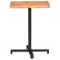 vidaXL Tavolino da Bistrot Bordi Spigoli Vivi 60x60x75 cm Legno Acacia vidaXL Tavolino da Bistrot Bordi Spigoli Vivi 60x60x75 cm Legno Acacia