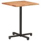 vidaXL Tavolino da Bistrot Bordi Spigoli Vivi 60x60x75 cm Legno Acacia vidaXL Tavolino da Bistrot Bordi Spigoli Vivi 60x60x75 cm Legno Acacia