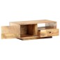 vidaXL Tavolino da Salotto 90x50x35 cm in Legno Massello di Mango vidaXL Tavolino da Salotto 90x50x35 cm in Legno Massello di Mango