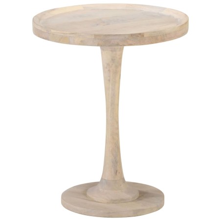 vidaXL Tavolino di Servizio Ø60x75 cm in Legno Massello di Mango