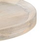 vidaXL Tavolino di Servizio Ø60x75 cm in Legno Massello di Mango vidaXL Tavolino di Servizio Ø60x75 cm in Legno Massello di Mango