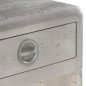 vidaXL Credenza Stile Aviatore 110x30x75 cm in Metallo vidaXL Credenza Stile Aviatore 110x30x75 cm in Metallo