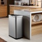EKO Pattumiera con Sensore Mirage 45 L Argento Opaco EKO Pattumiera con Sensore Mirage 45 L Argento Opaco