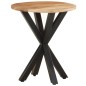vidaXL Tavolino di Servizio 48x48x56cm in Legno Massello di Acacia