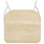vidaXL Sgabelli da Bar 2 pz in Legno Massello di Mango vidaXL Sgabelli da Bar 2 pz in Legno Massello di Mango