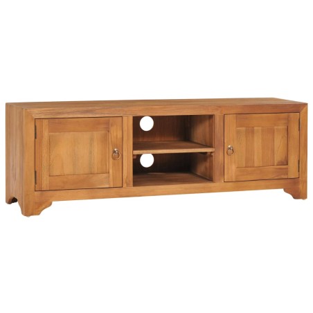 vidaXL Mobile TV 120x30x40 cm in Legno Massello di Teak