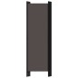 vidaXL Paravento a 5 Pannelli Antracite 250x180 cm vidaXL Paravento a 5 Pannelli Antracite 250x180 cm